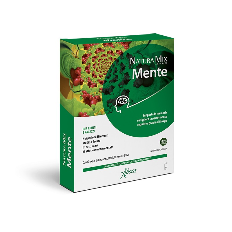 NATURA MIX ADVANCED MENTE BIPACK – CONCENTRATO FLUIDO FLACONCINI